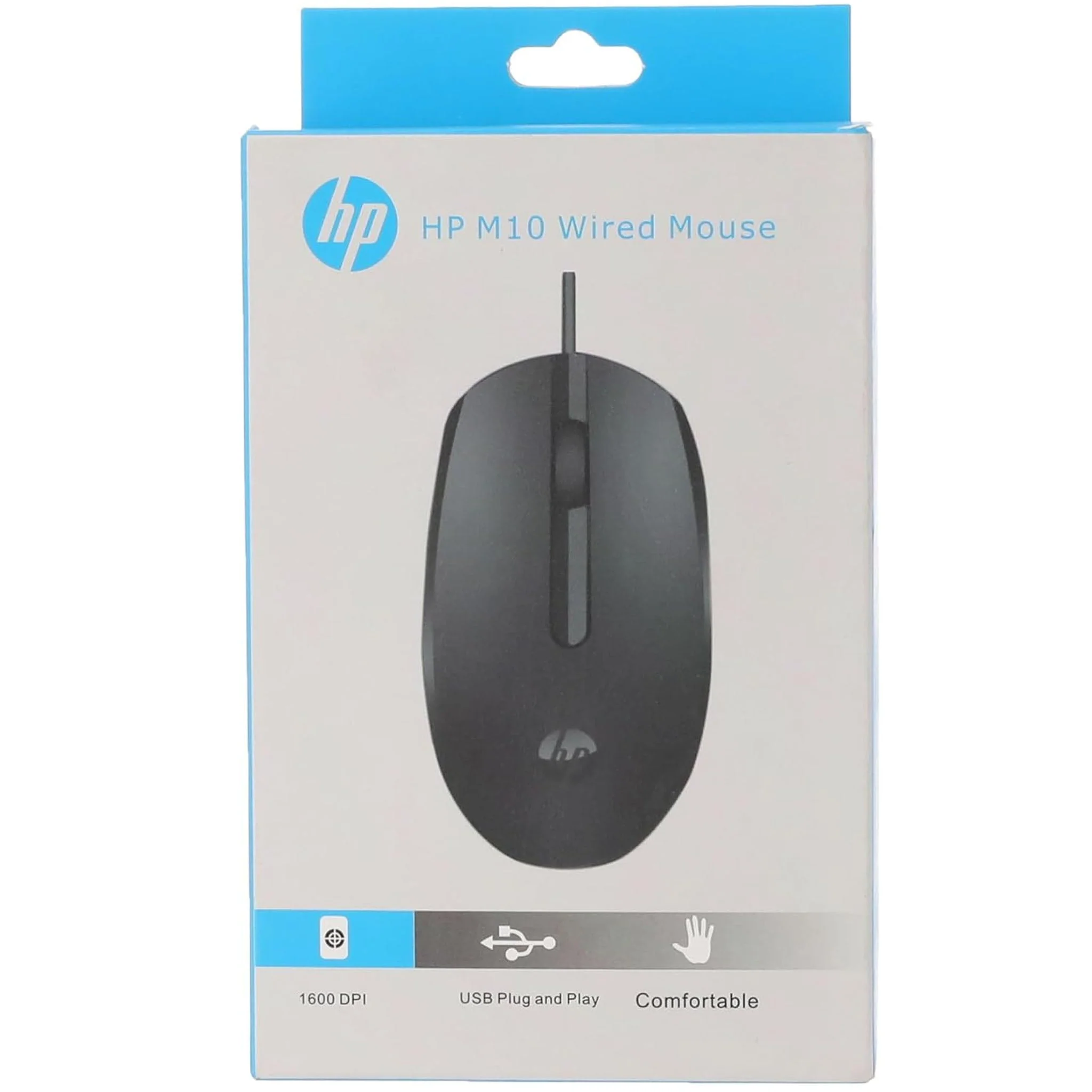 HP USB Mouse M10 Black - 6CB80PA