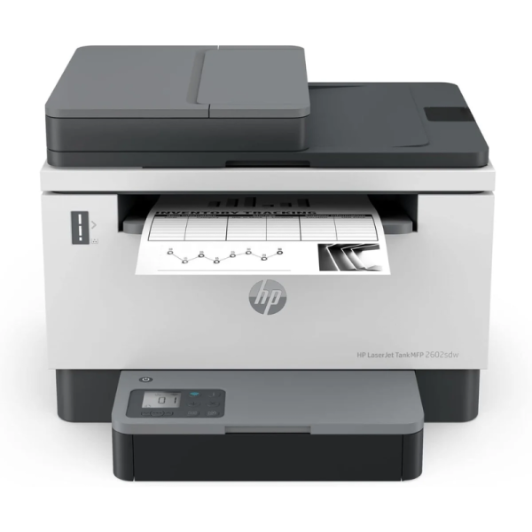HP LaserJet Tank 2602sdw Duplex ADF WiFi Printer