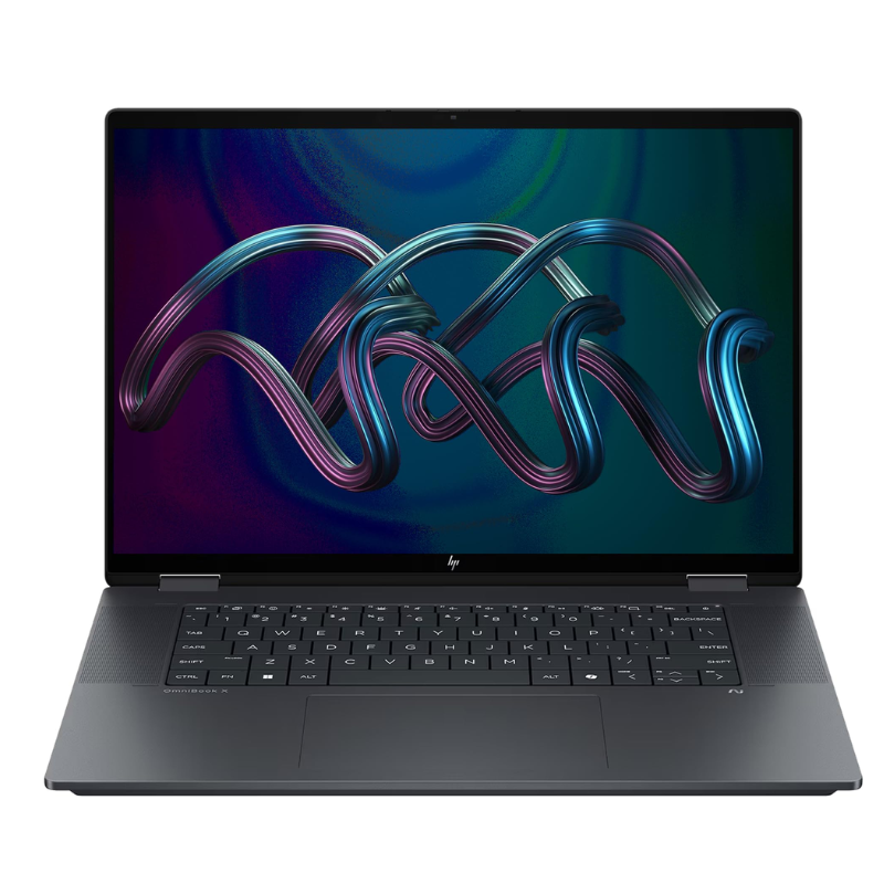 HP OmniBook X Flip 14‑fm0023dx – Intel Core Ultra 7 256V, 16GB RAM, 1TB SSD, 14 2K Touch, Intel Arc Graphics Atmospheric Blue (B5UJ2UA)