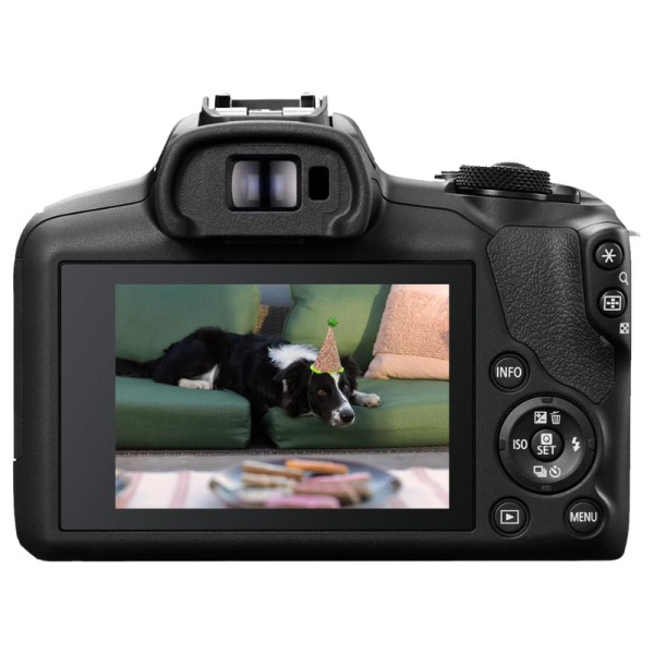 Canon EOS R100 Mirrorless Camera RF‑S 18‑45mm Lens Kit