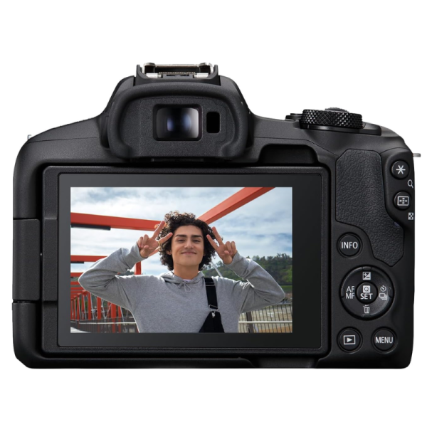 Canon EOS R50 Mirrorless Camera RF‑S 18‑45mm Lens Kit