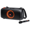 JBL PartyBox On‑The‑Go Portable Party Speaker with Built‑In Lights and Wireless Mic