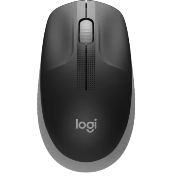 Logitech M190 Full-Size Wireless Mouse - Mid Grey