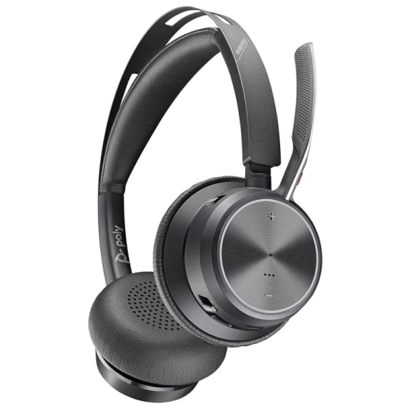 Poly Voyager Focus 2 WiredWireless Bluetooth Stereo Headset