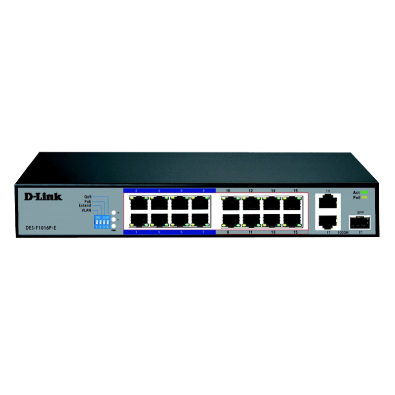 D-Link DES-F1016P-E