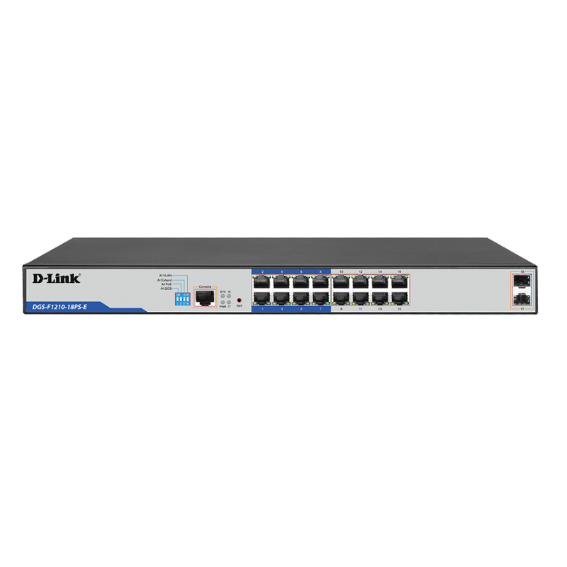 D-Link DGS-F1210-18PS-E