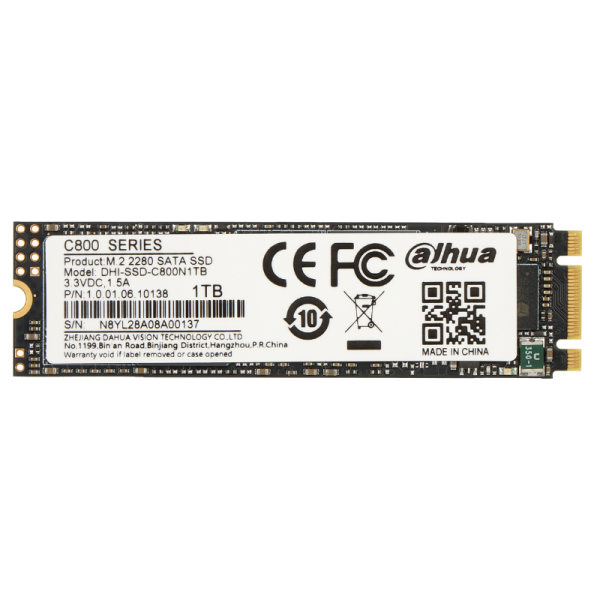 Dahua 1TB M.2 2280 SATA III SSD DHI-SSD-C800N1TB 550MBs