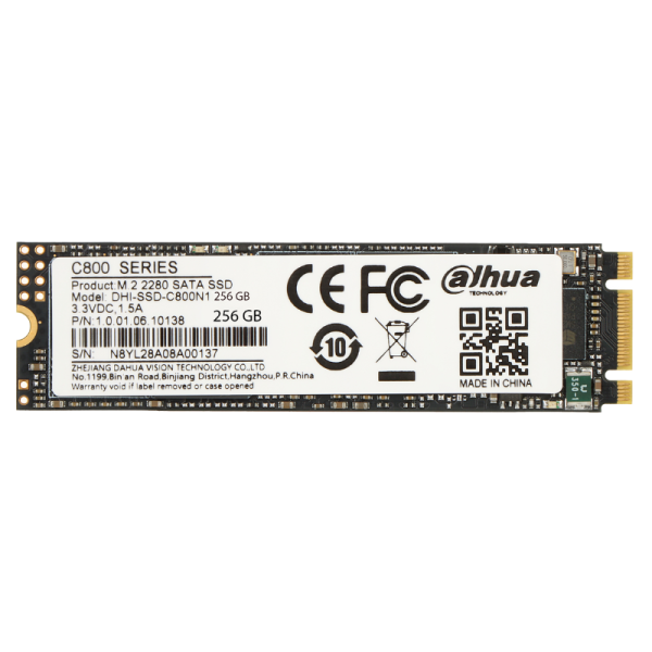 Dahua 256GB M.2 2280 SATA III SSD DHI-SSD-C800N256G 550MBs
