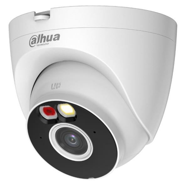 Dahua Turret 2MP T2A-LED Wi-Fi Dome Camera Full-Color AI Human Detection