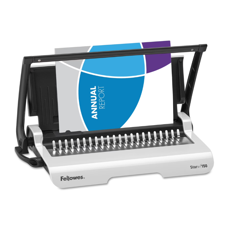 Fellowes Star+ Comb Binding Machine 15-Sheet Punch 150-Sheet Bind