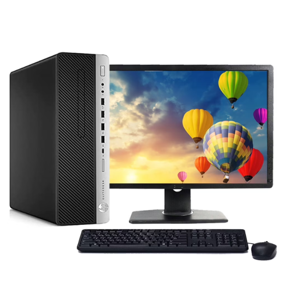 HP ProDesk 400 G3 i3 6th Gen Desktop 8GB RAM 320GB HDD 22 Monitor