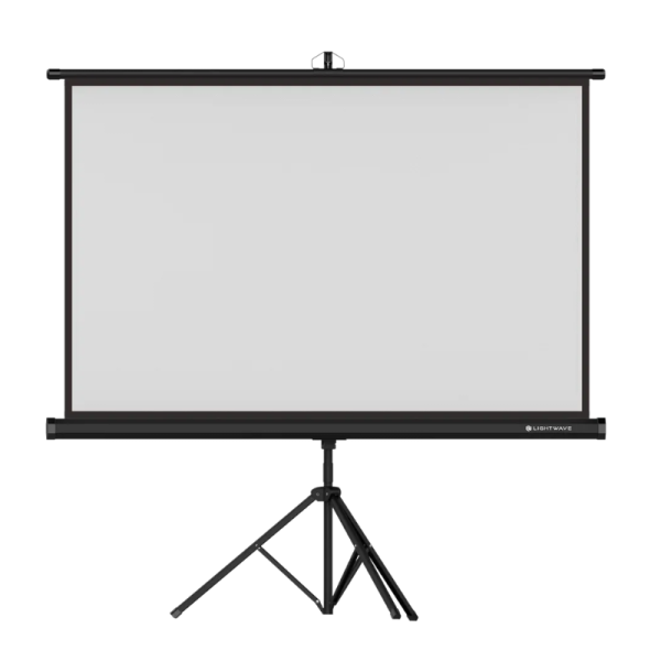 Light Wave TPS 240T Tripod Projector Screen 240x240cm Large-Format Portable