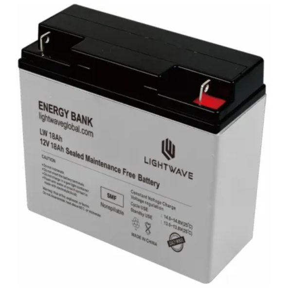 Lightwave LW 18AH 12V18Ah UPS Battery High-Performance SMF