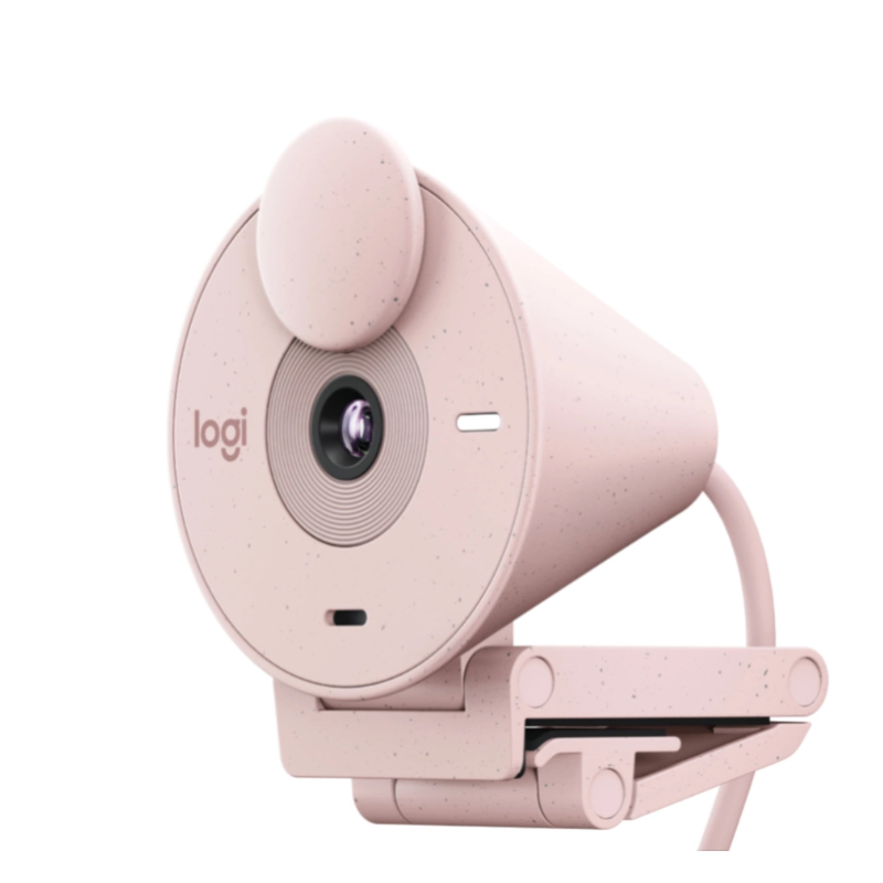Logitech Brio 300 HD Webcam Rose 1080p USB-C