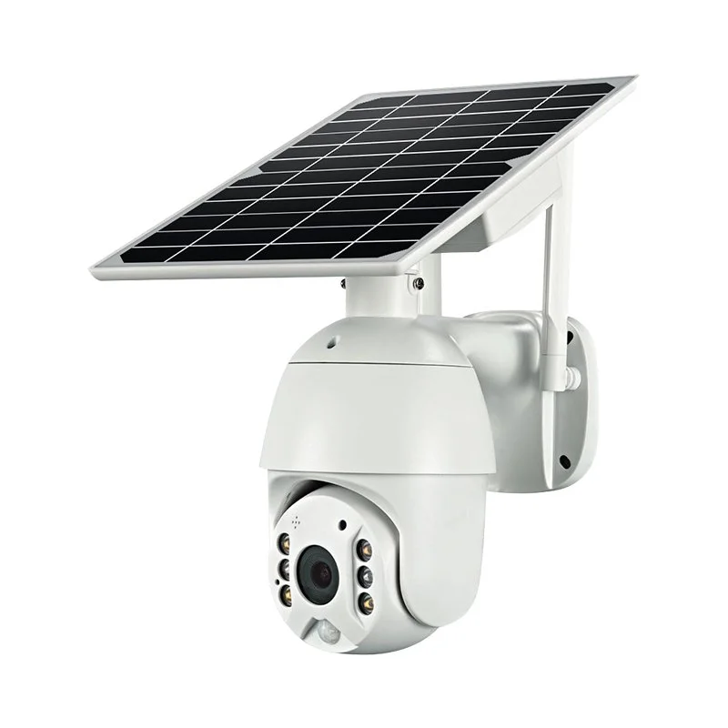 4MP 4G Solar-Powered Single-Lens Security Camera