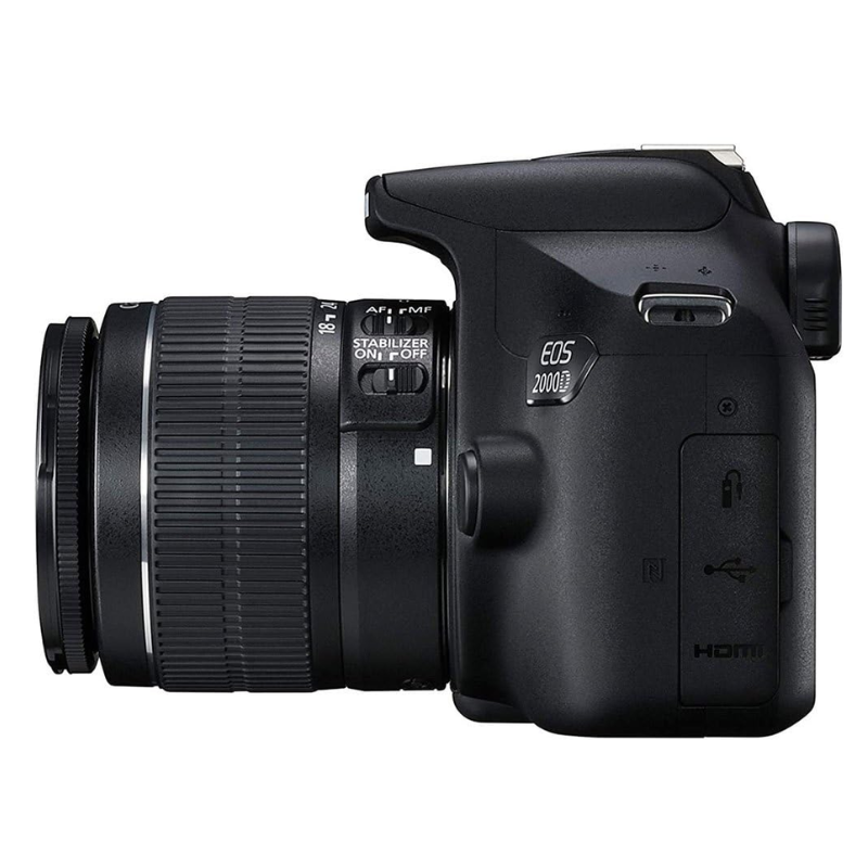 Canon EOS 2000D DSLR Camera with 18-55mm Lens