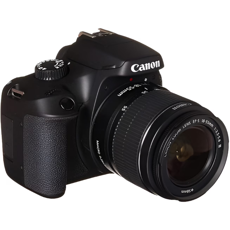 Canon EOS 4000D DSLR Camera and EF-S 18-55mm Lens