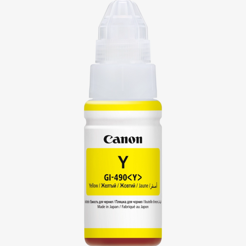 Canon GI-490 Yellow Original Ink Bottle