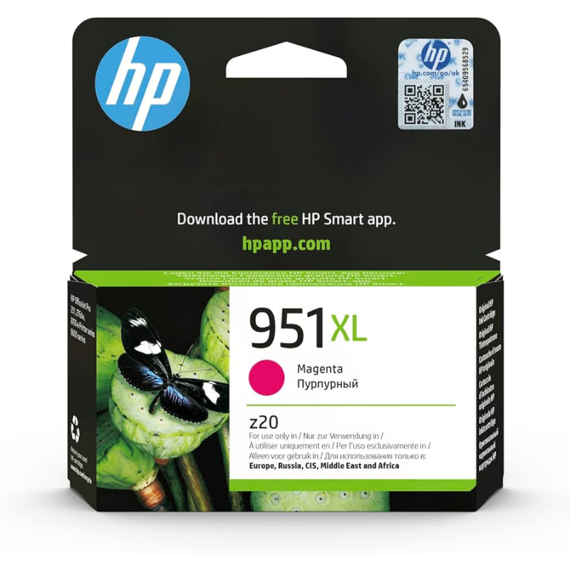 HP 951XL High Yield Magenta Original Ink Cartridge (CN047AE)