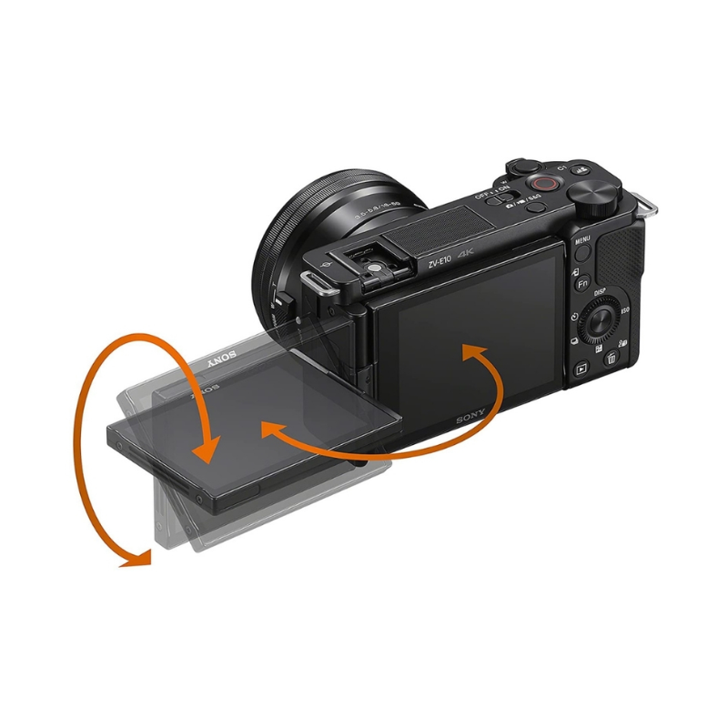 Sony ZV-E10 Mirrorless Camera with 16-50mm Lens