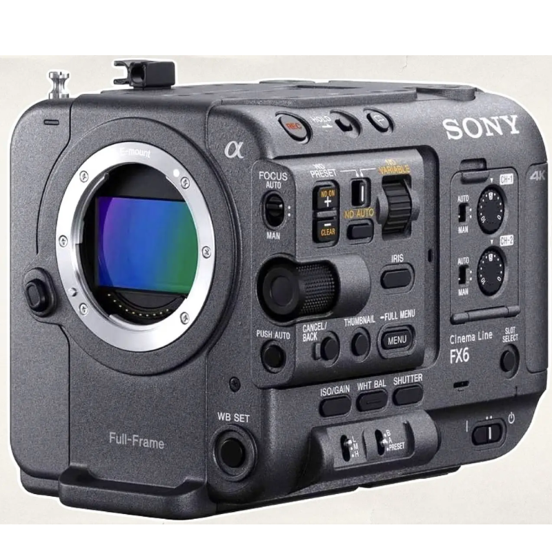Sony FX6 Full-Frame Cinema Camera