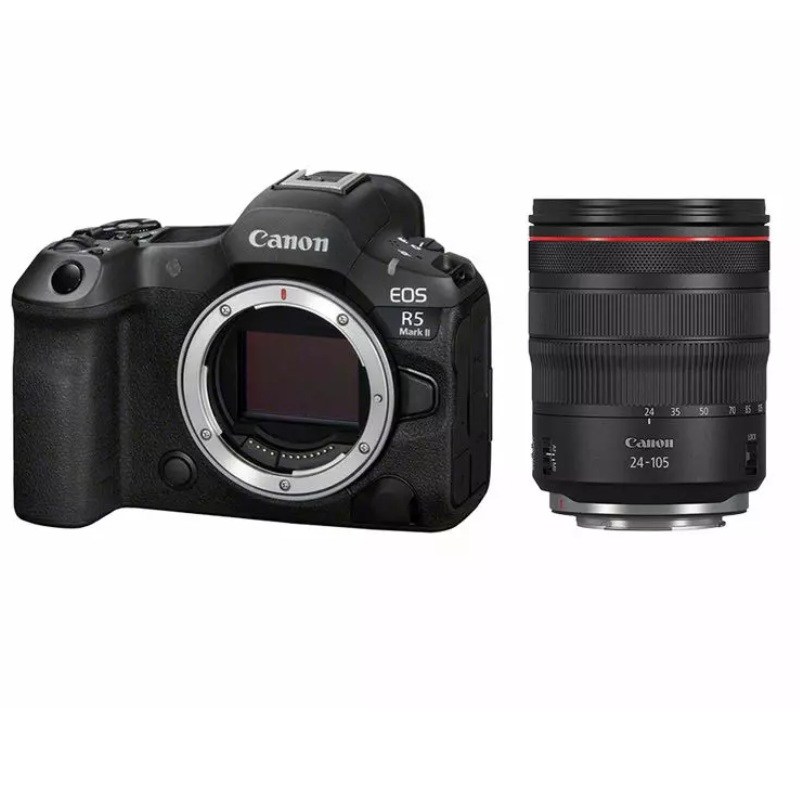 Canon EOS R5 Mark II with RF 24-105mm f/4L IS USM Lens Kit