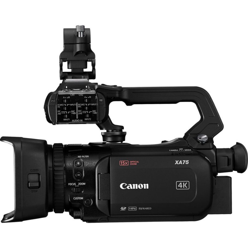 Canon XA75 Professional UHD 4K30 Camcorder