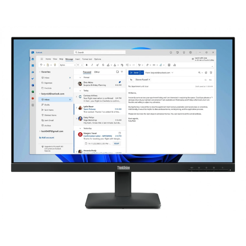 Lenovo ThinkVision S24-4e 23.8 Full HD IPS Monitor